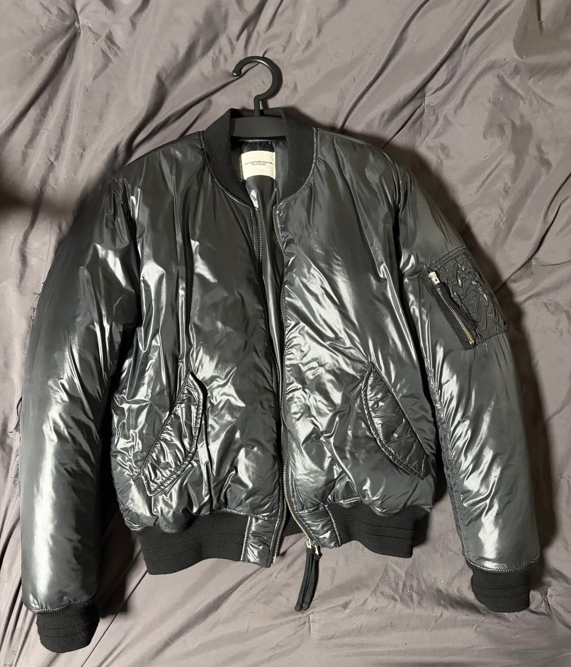 타카히로미야시타 더솔로이스트 18aw 봄버 50 상품이미지1