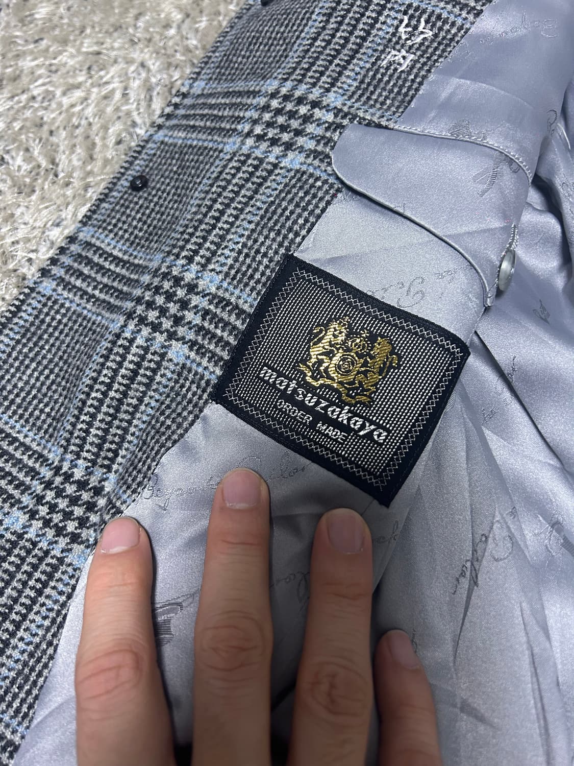 일제 독일 도르밀원단 캐시미어 반카라 코트 105~110 상품이미지6