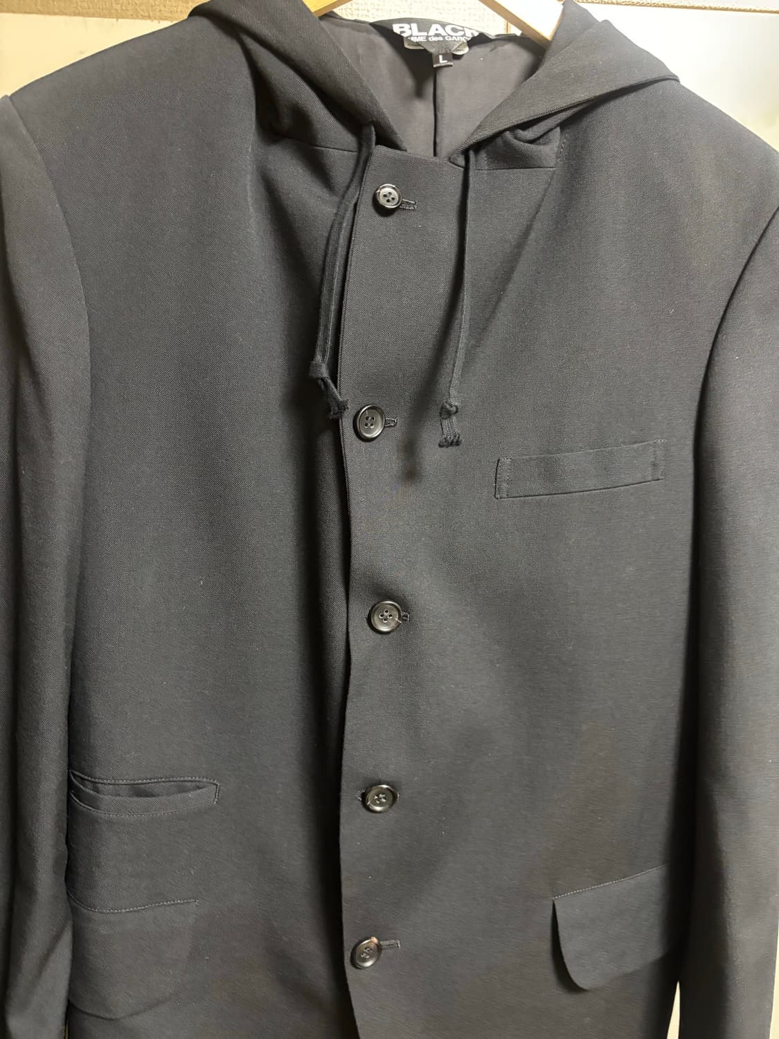 25AWBlack comme des Garcons 후디자켓 상품이미지3