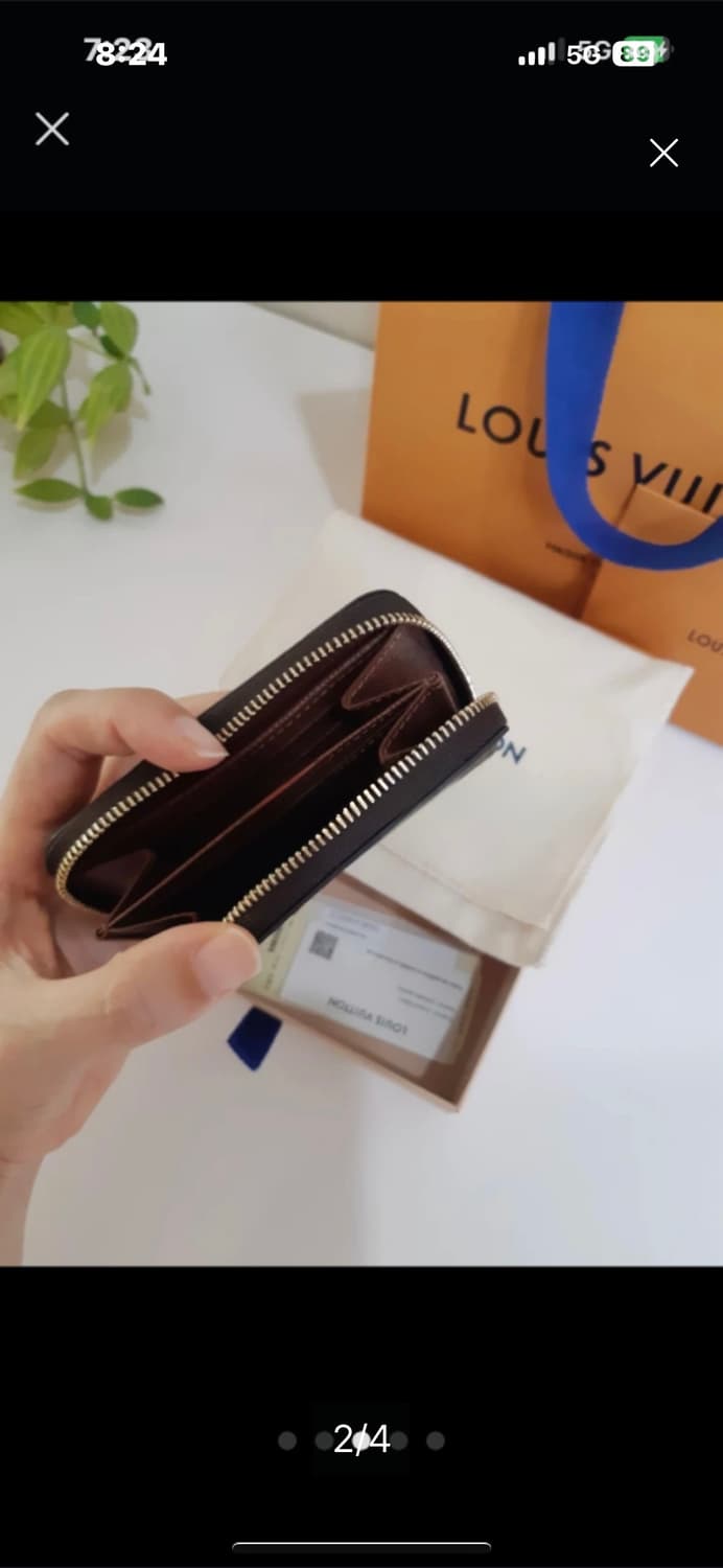 뤼이비통 모노그램 월릿 코인 퍼스 카드 지갑         새상품 상품이미지2