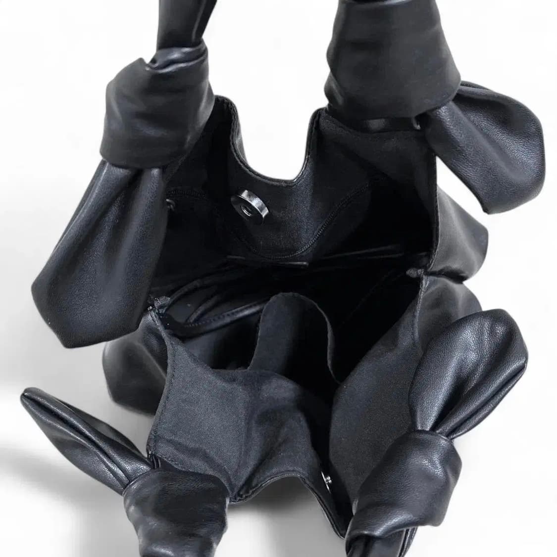 LEPSIM 가죽 무스비 토트백 재패니스 브랜드 꼼데 스타일 상품이미지4