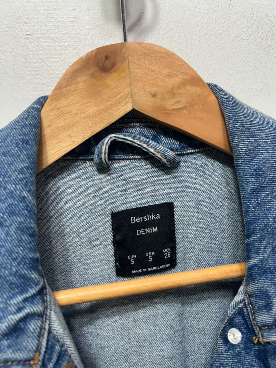 Bershka DENIM 여성 데님자켓 S  상품이미지2