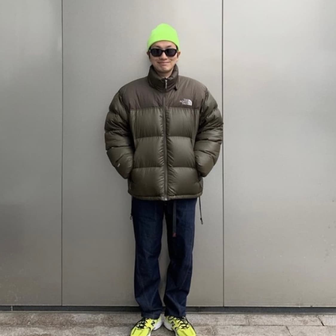 노스페이스 700 눕시 카키브라운 색상 판매합니다 상품이미지2