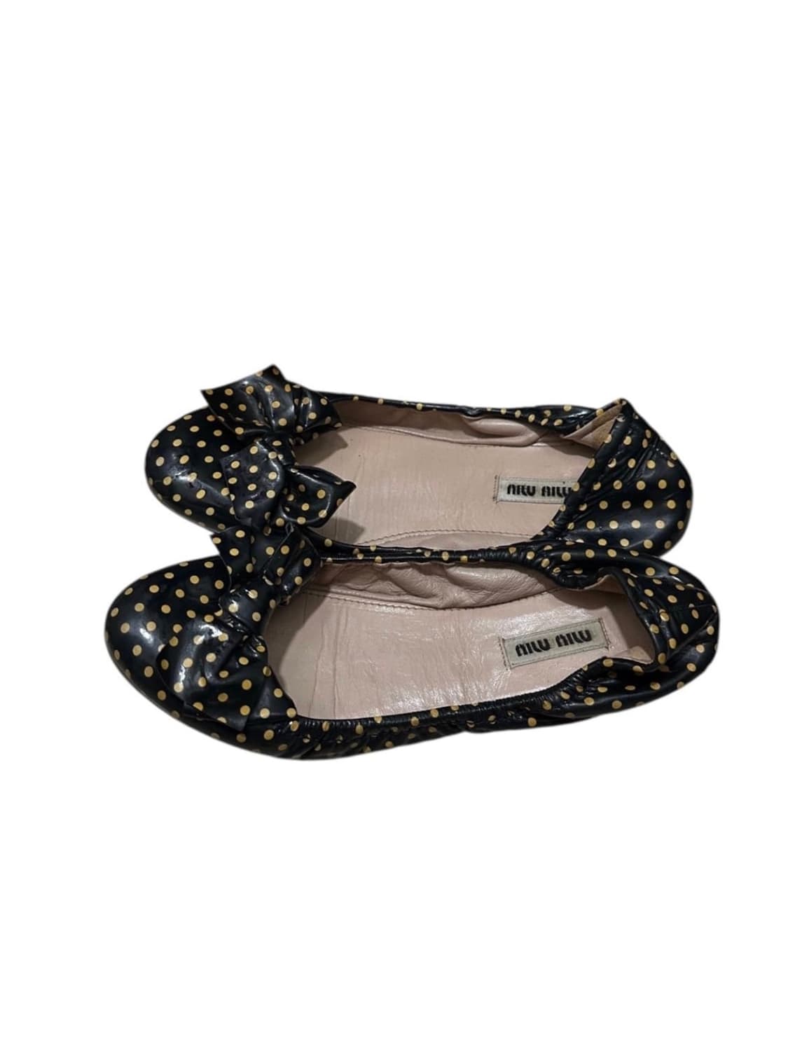 Miu Miu dot flat shoes 상품이미지2