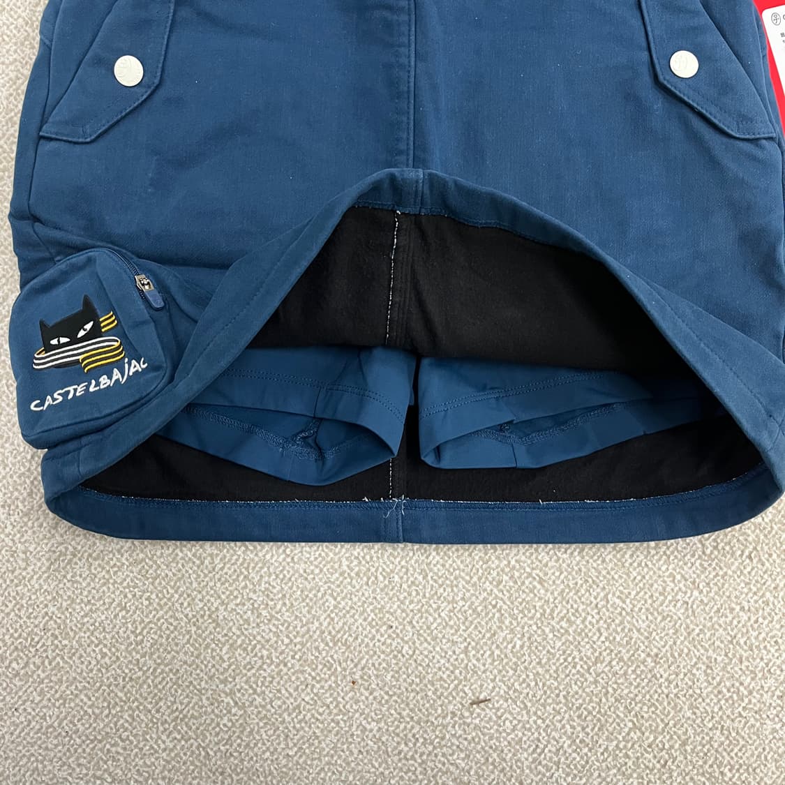 [64] 새상품 까스텔바작 골프 여성 기모 치마 바지 0105M1 상품이미지5