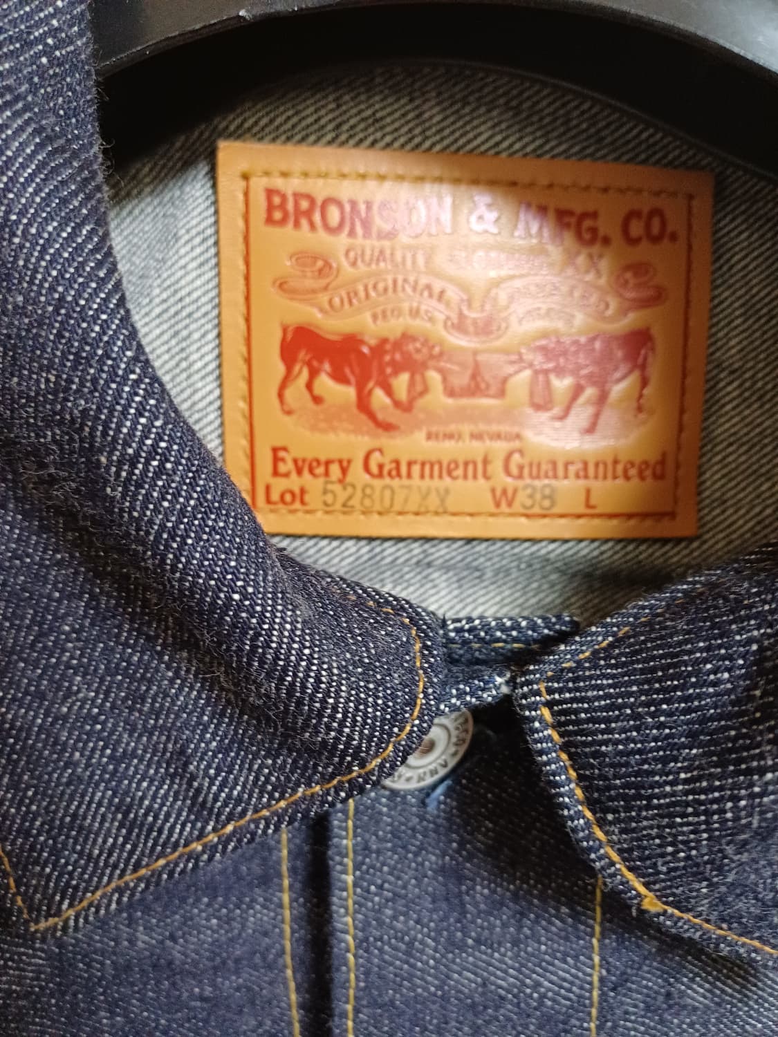 브론슨 52807 데님자켓 38 상품이미지2