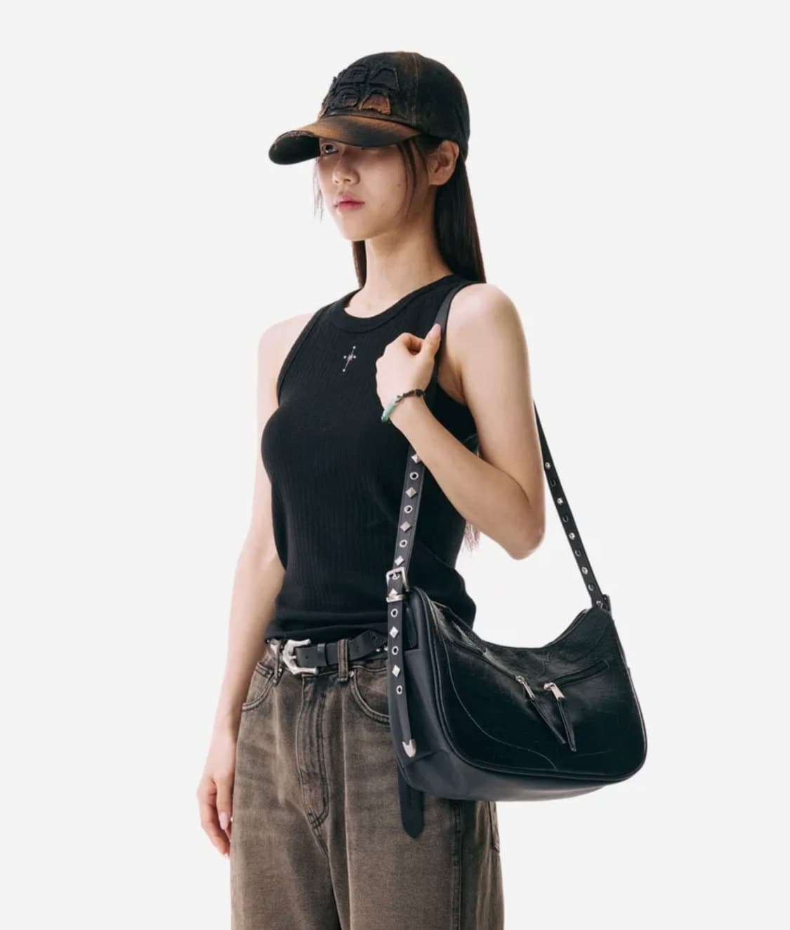 이우가마카라스 웨스턴 백 studded western bag 상품이미지1