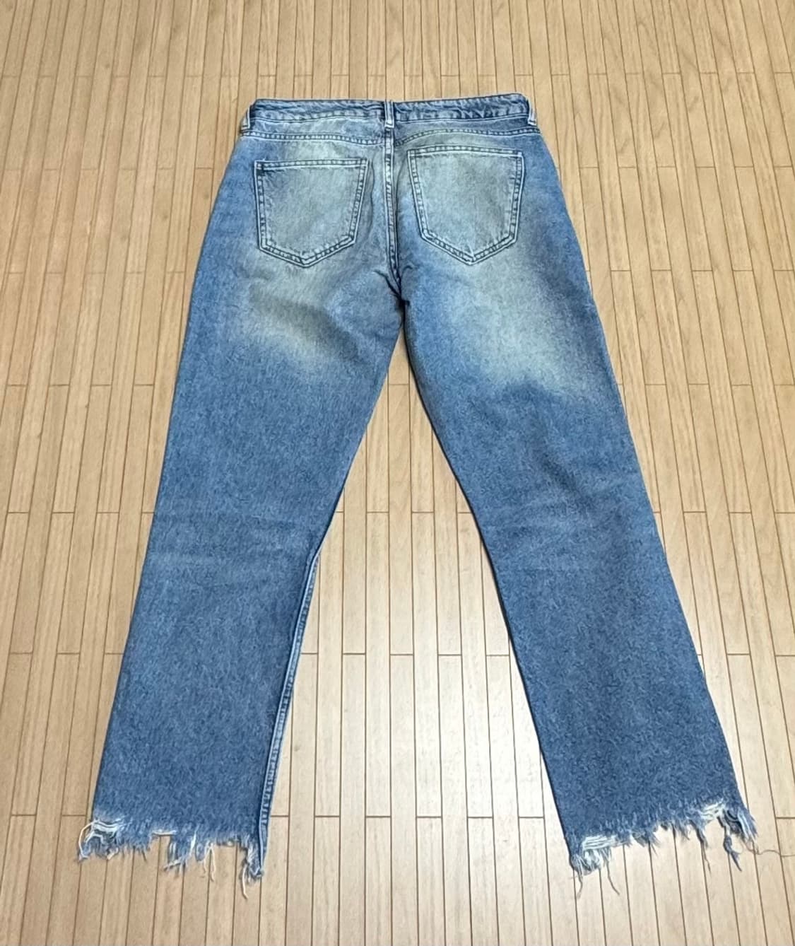 망고 여성 찢청 연청 상품이미지2