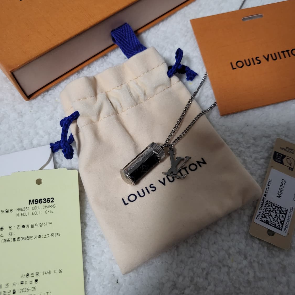 [25년식/새상품급] 루이비통 이클립스 참스 목걸이  상품이미지2