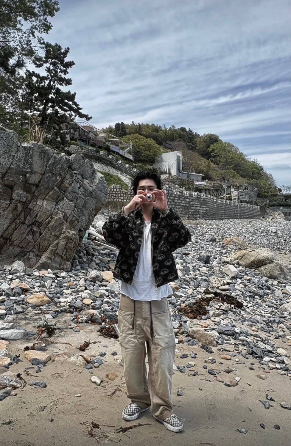 캐피탈 카츠라기 W니 베이지 팬츠 4 상품이미지3