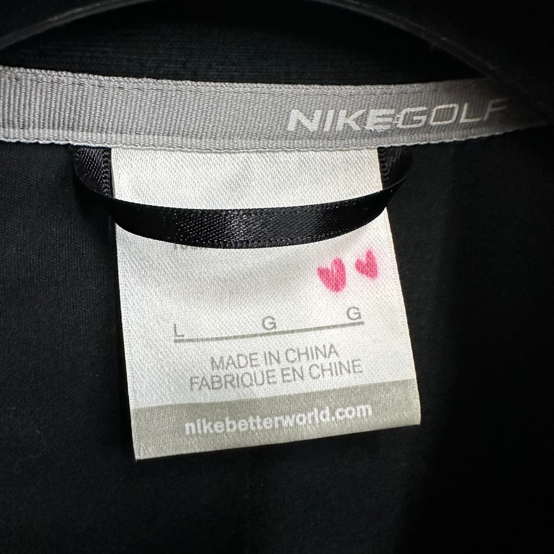 100 나이키 골프 여자 하이브리드 니트집업 상품이미지3