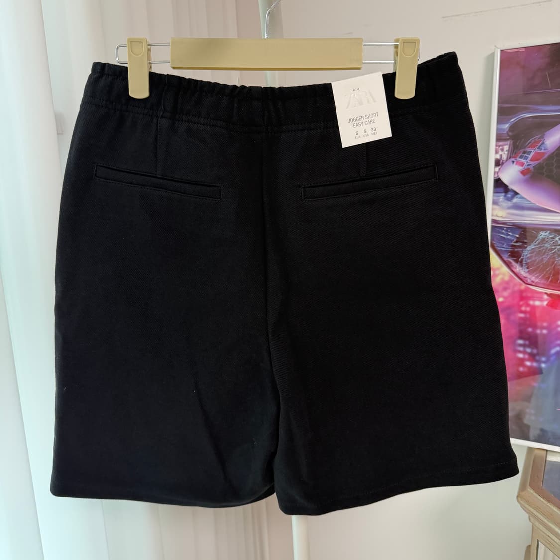 ZARA 남성 새상품 컴포트 스트럭처 바뮤다 팬츠 30 상품이미지2