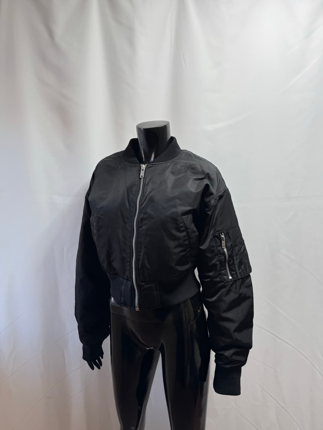 musinsa standard 크롭 ma-1 보머 재킷 상품이미지1