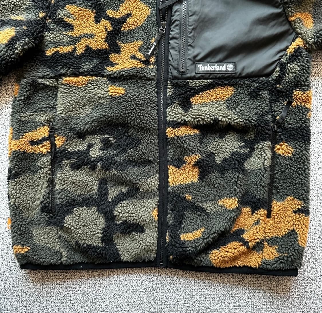 팀버랜드 카모 플리스 자켓 M 상품이미지5