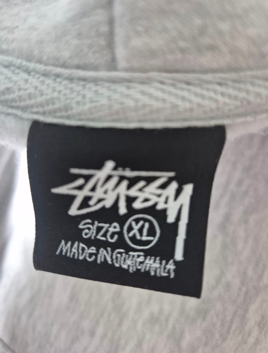 스투시  애쉬 헤더 베이직 후드집업 상품이미지3