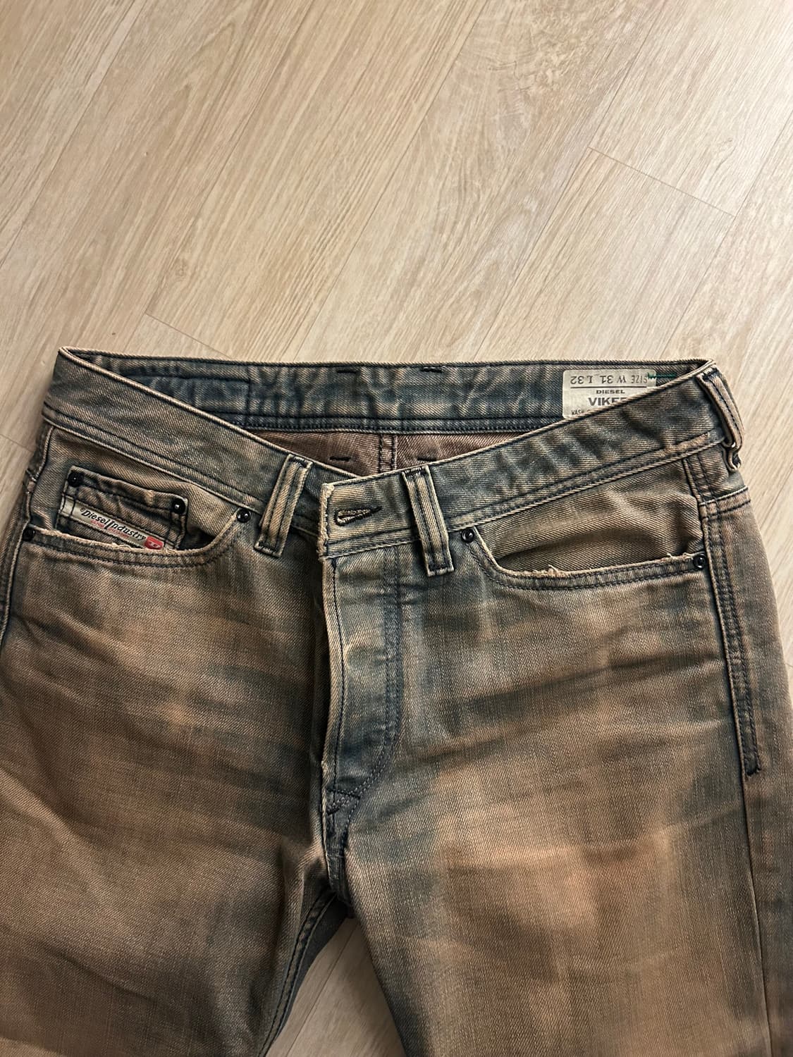 디젤 워싱 데님팬츠 31 상품이미지2