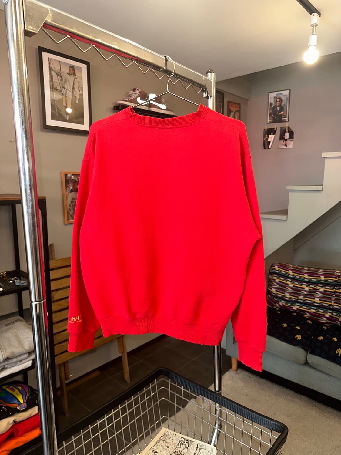 Helly Hansen logo detail red sweatshirt  상품이미지8