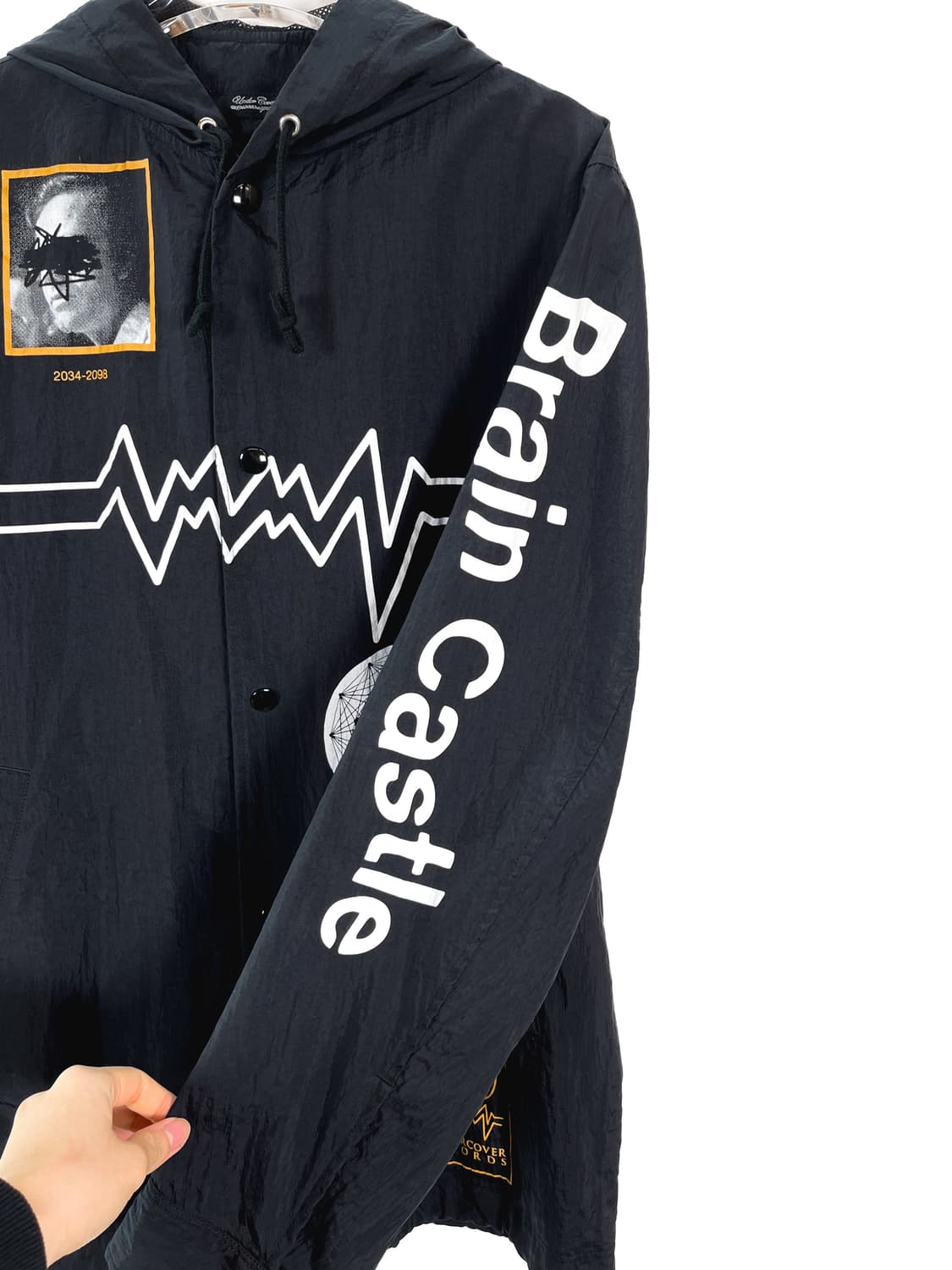 언더커버 레코즈 X CAN 펑크 플로이드 윈드 브레이커 상품이미지6