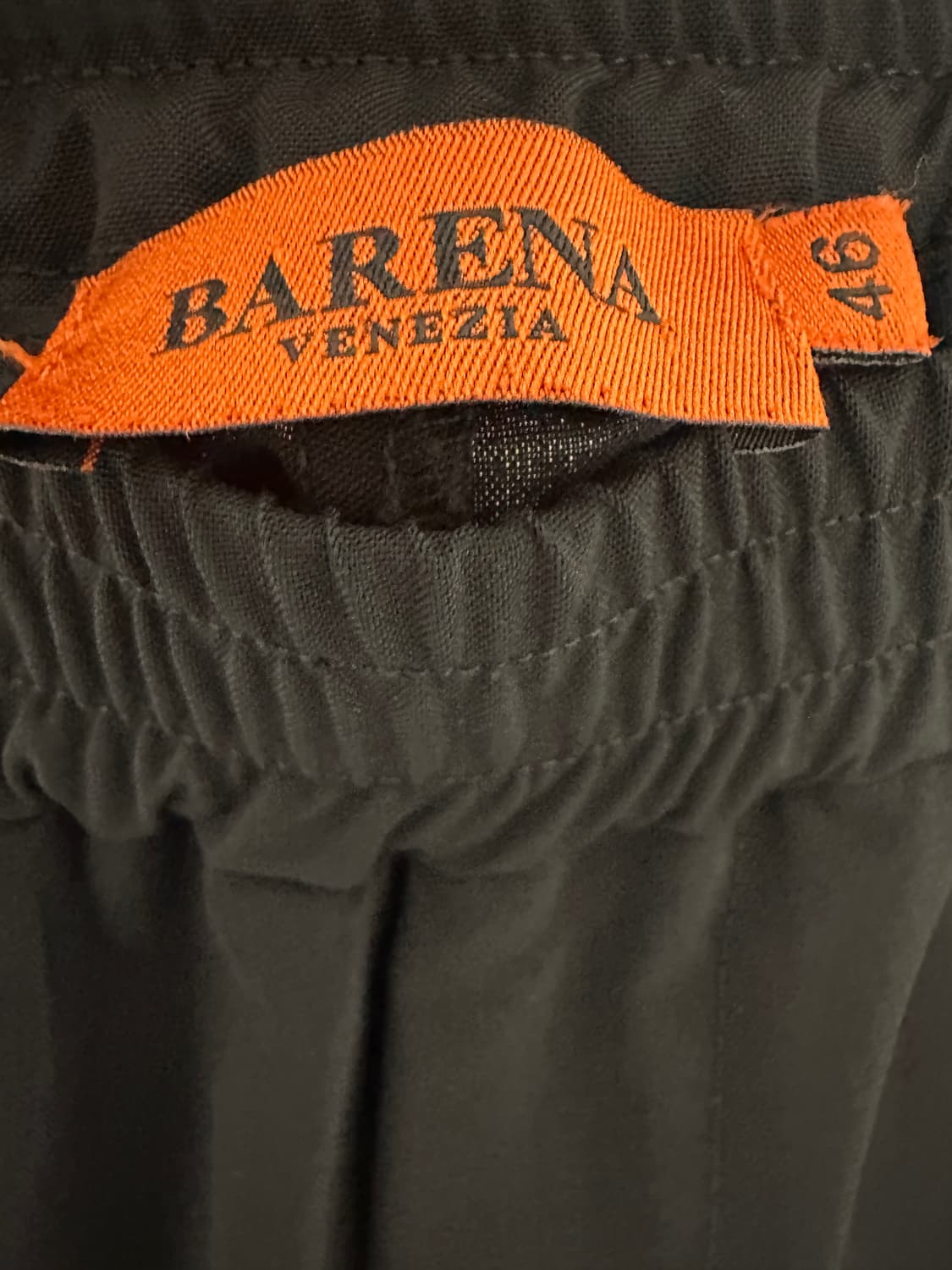 Barena Venezia 바레나 베네치아 와이드 슬랙스 블랙 46사이즈 상품이미지5