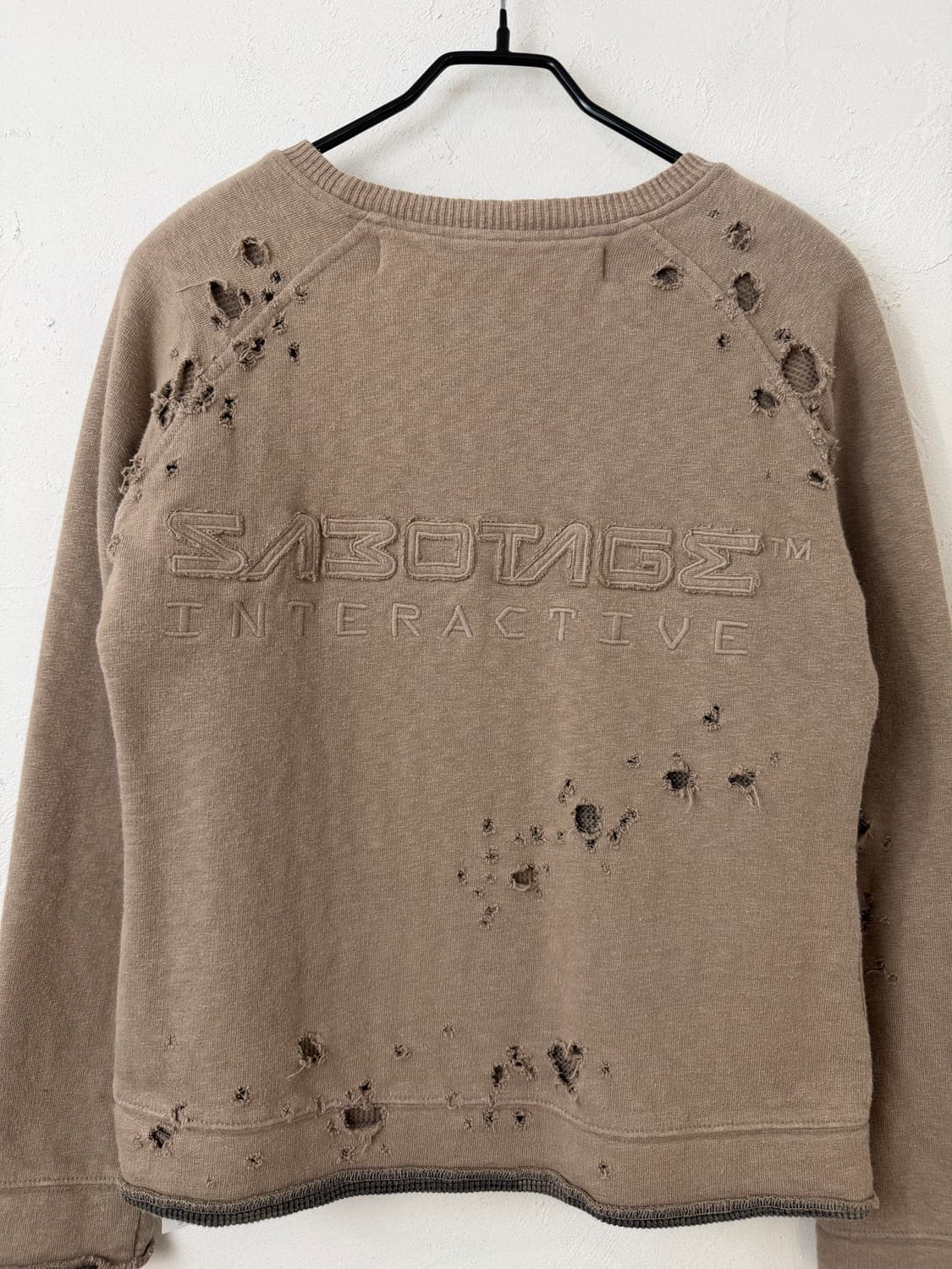 90s SABOTAGE 사보타지 샷건 스웻셔츠 상품이미지5