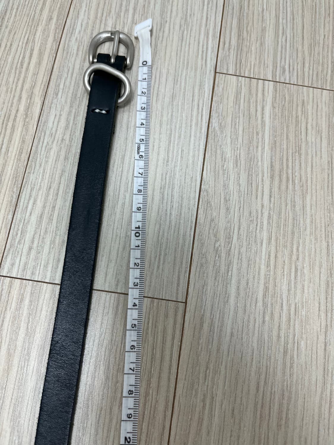 핸더스킴 가죽 벨트 (검정, 110cm) 상품이미지4