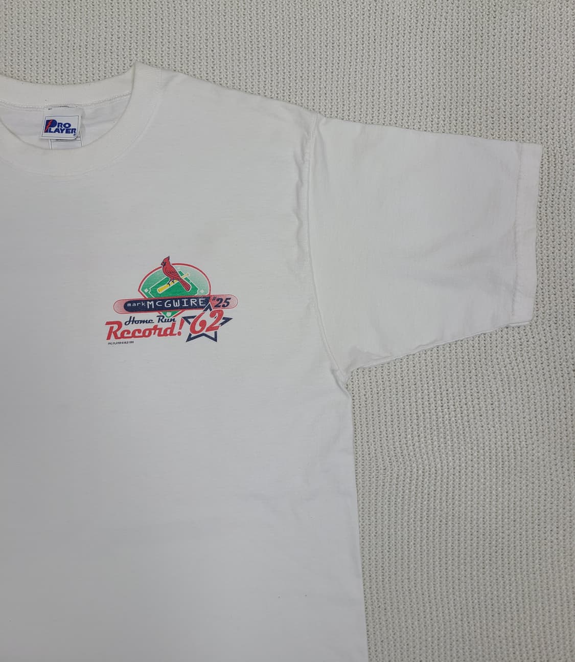 '90 MLB 마크 맥과이어 홈런 기념 티셔츠 상품이미지3