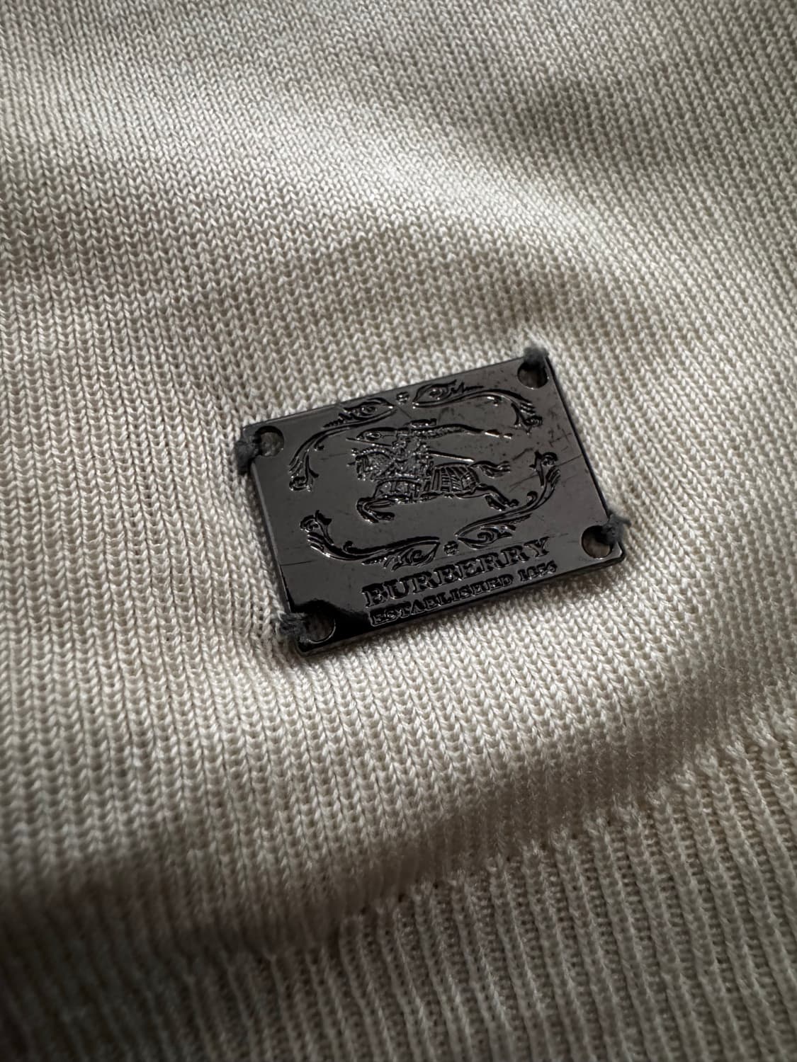 버버리 실크 가디건 상품이미지3