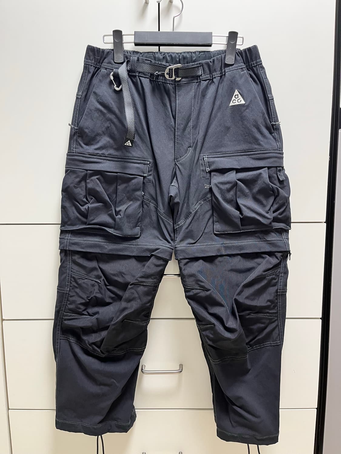 나이키 ACG 스미스 서밋 카고 팬츠 블랙 서밋 화이트 - 아시아 상품이미지2