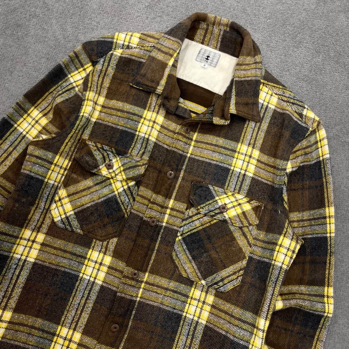 2 타케오 키쿠치 TK 체크 셔츠 상품이미지2