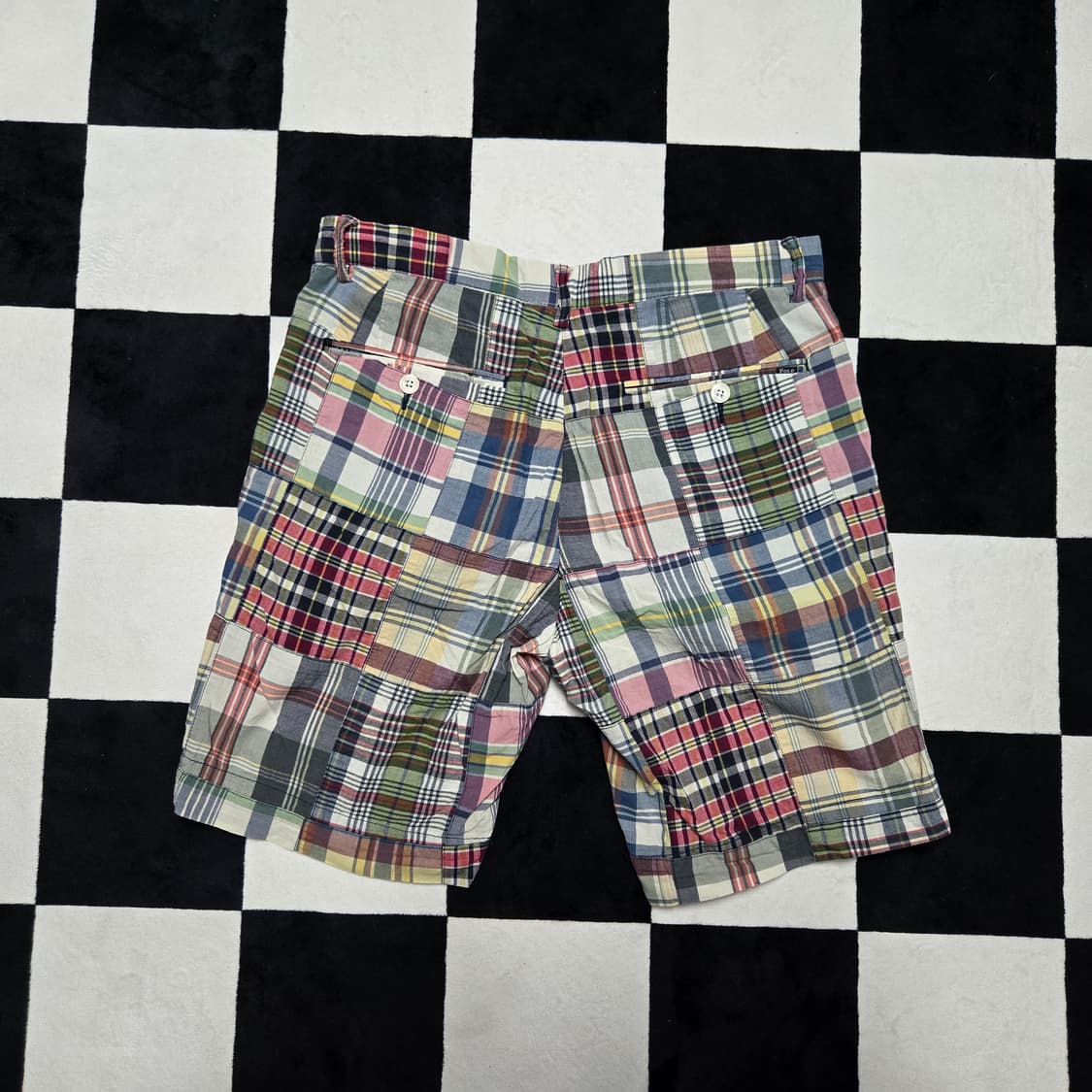 29 폴로랄프로렌 마드라스 패치워크 반바지 상품이미지5
