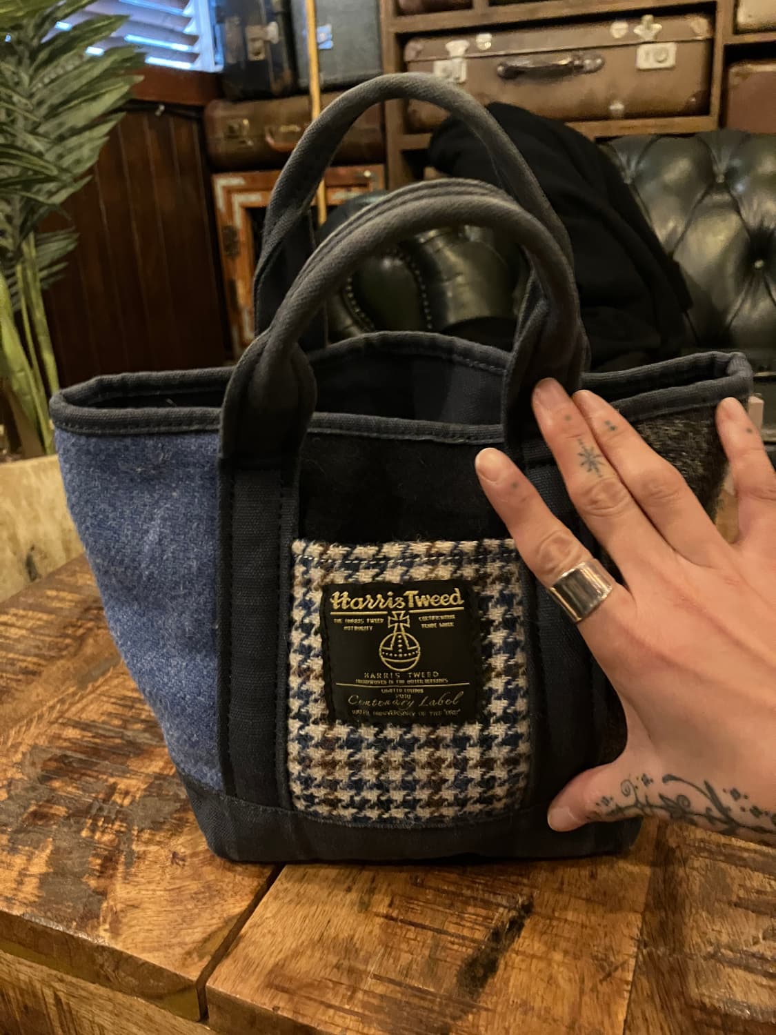 해리스트위드 도트백 상품이미지7