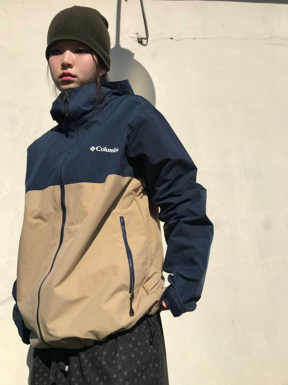 콜롬비아 투톤 바람막이 상품이미지1