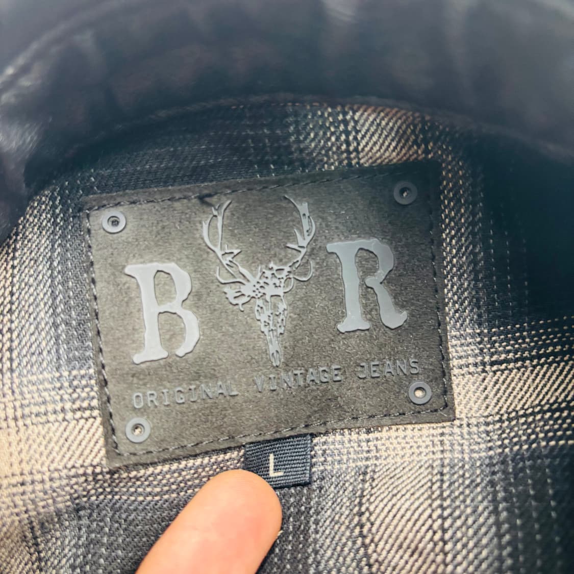 버커루 y2k 빈티지 블랙 레더 셔츠 자켓 L 상품이미지7