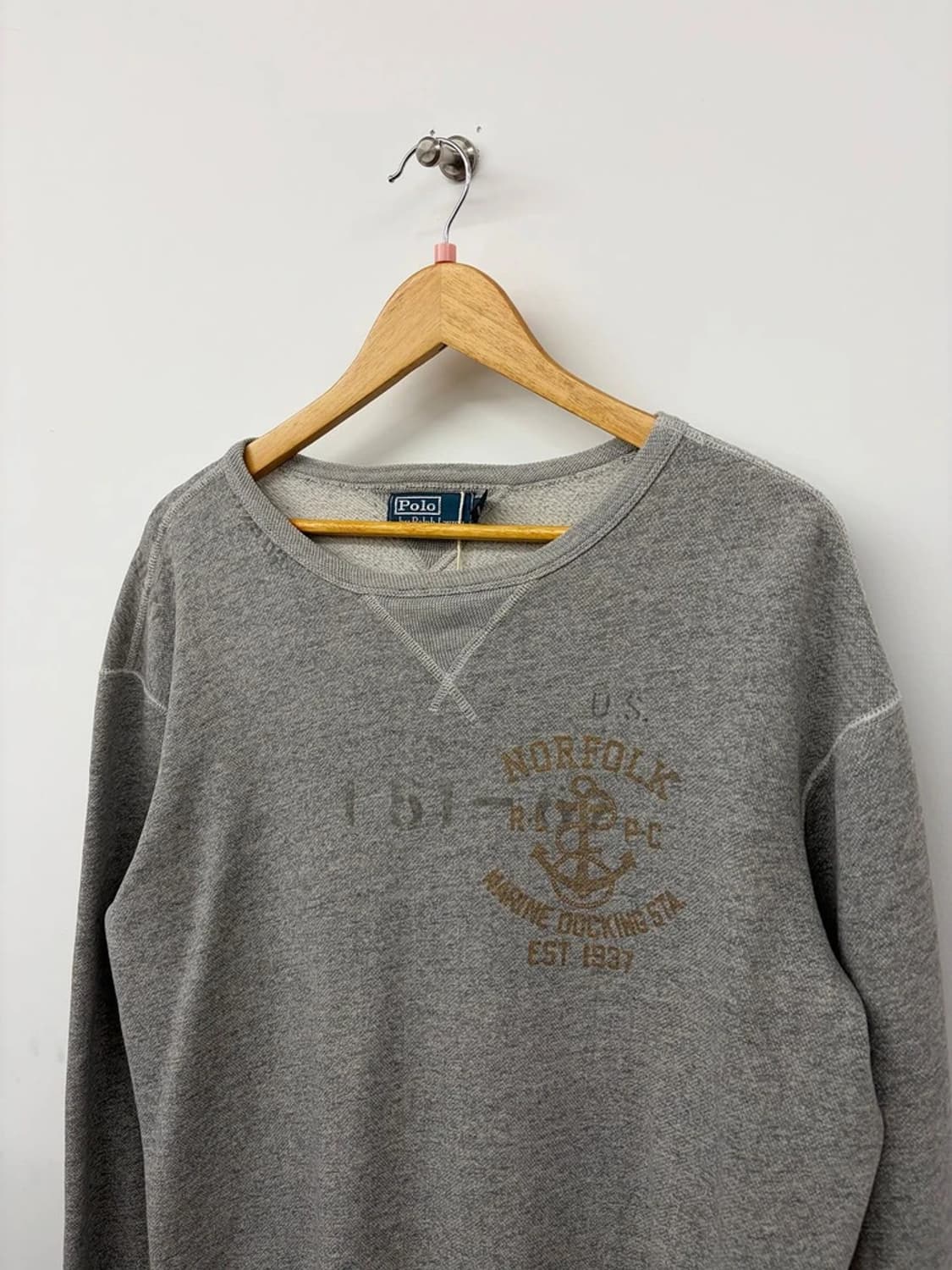 폴로 랄프로렌 노포크 마린 앵커 맨투맨 PN9718 상품이미지2