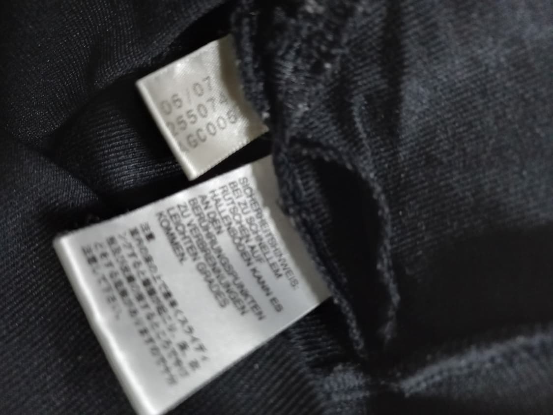 아디다스 대장급 검빨 블랙 트랙탑 저지 져지집업 90/S 상품이미지5