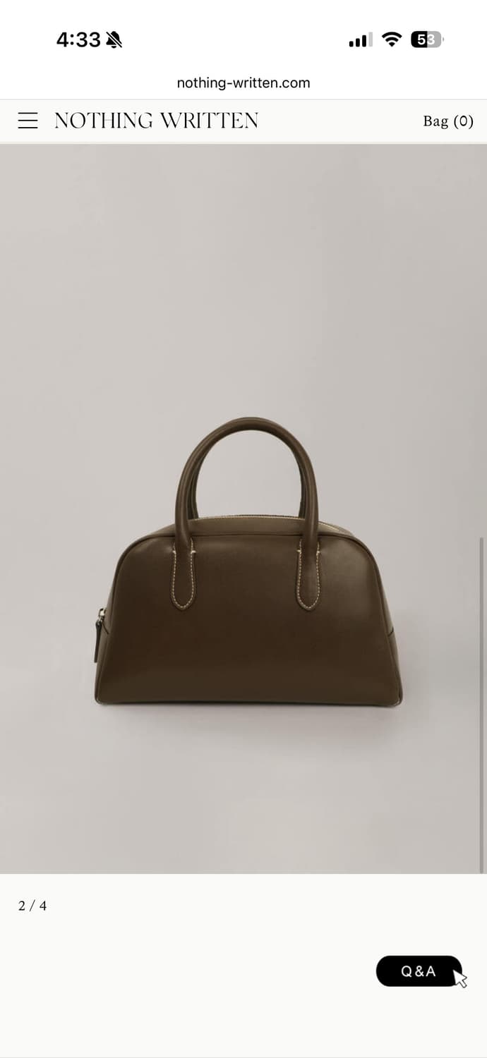 낫띵리튼 클래식 미니 골프백 마호가니 상품이미지1