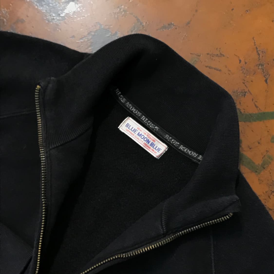 블루문블루 블랙 쭈리 집업 져지 여성 55 66 남성 97 사이즈 상품이미지3