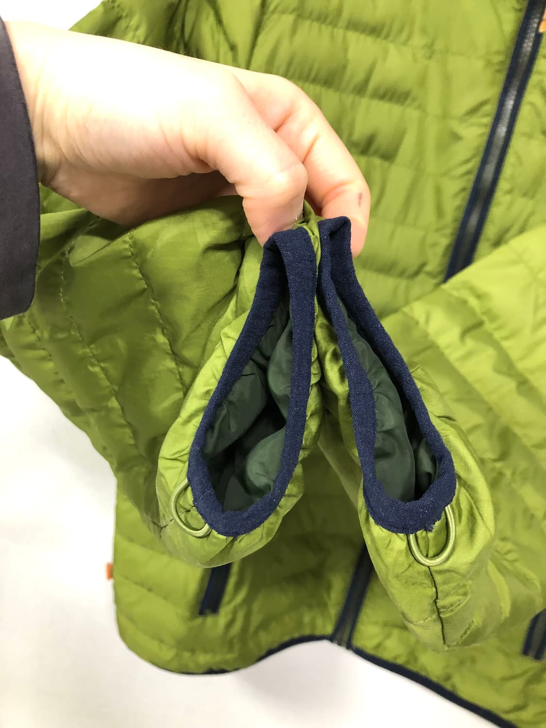 Timberland 팀버랜드 남성 시그니처 소가죽 로고 경량패딩 _ L 상품이미지6