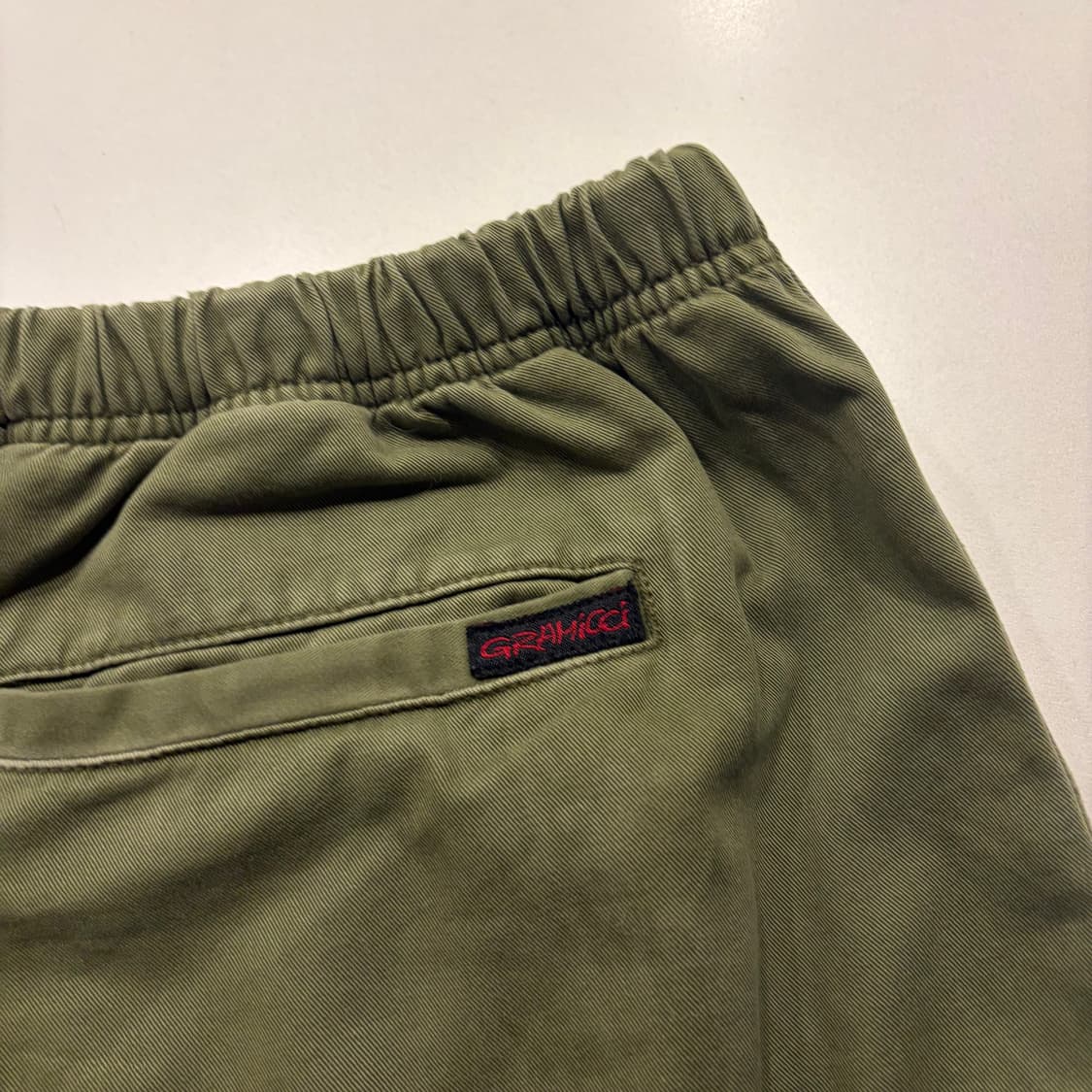 [2XL] 그라미치 카키 그린 면바지 코튼 팬츠 C856 상품이미지6