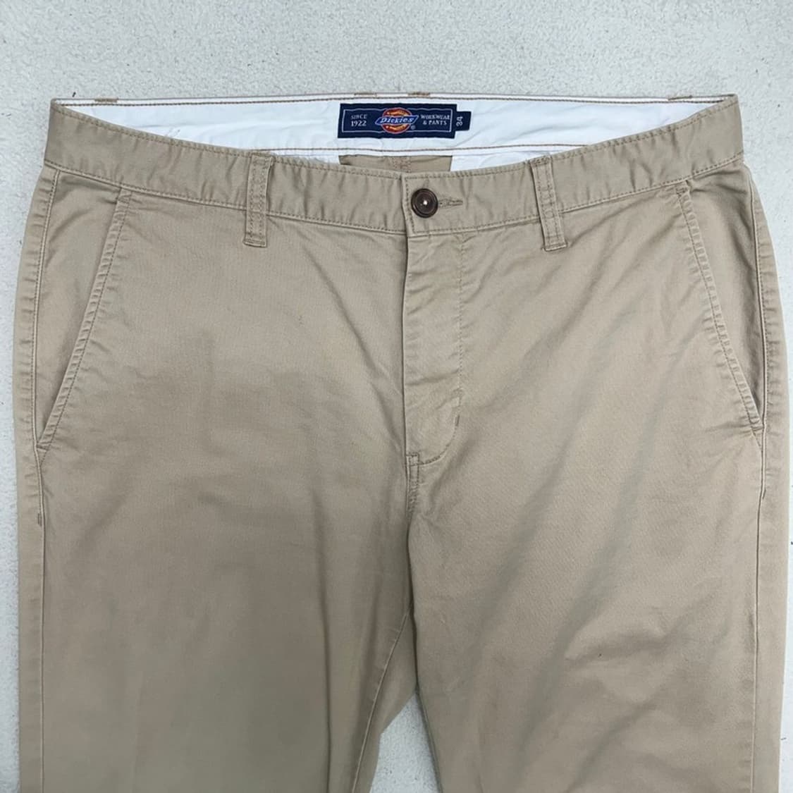 디키즈 스트레이트 코튼 팬츠 베이지 34 상품이미지2