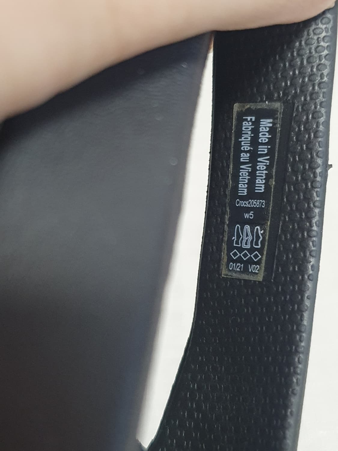 220mm 크록스 슬론 플랫슈즈 블랙 상품이미지10
