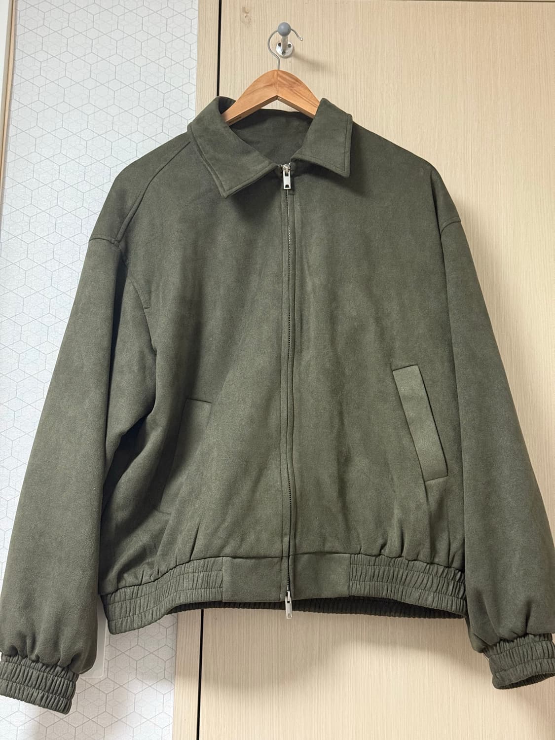 카키 레귤러핏 자켓 상품이미지1