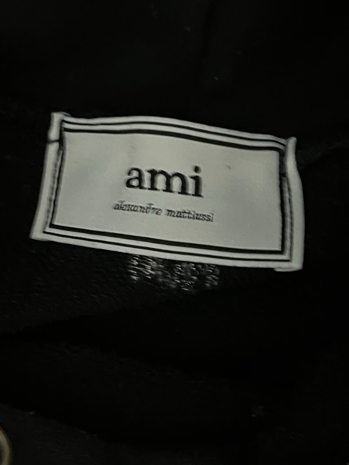 아미 빅로고 후드티 상품이미지2