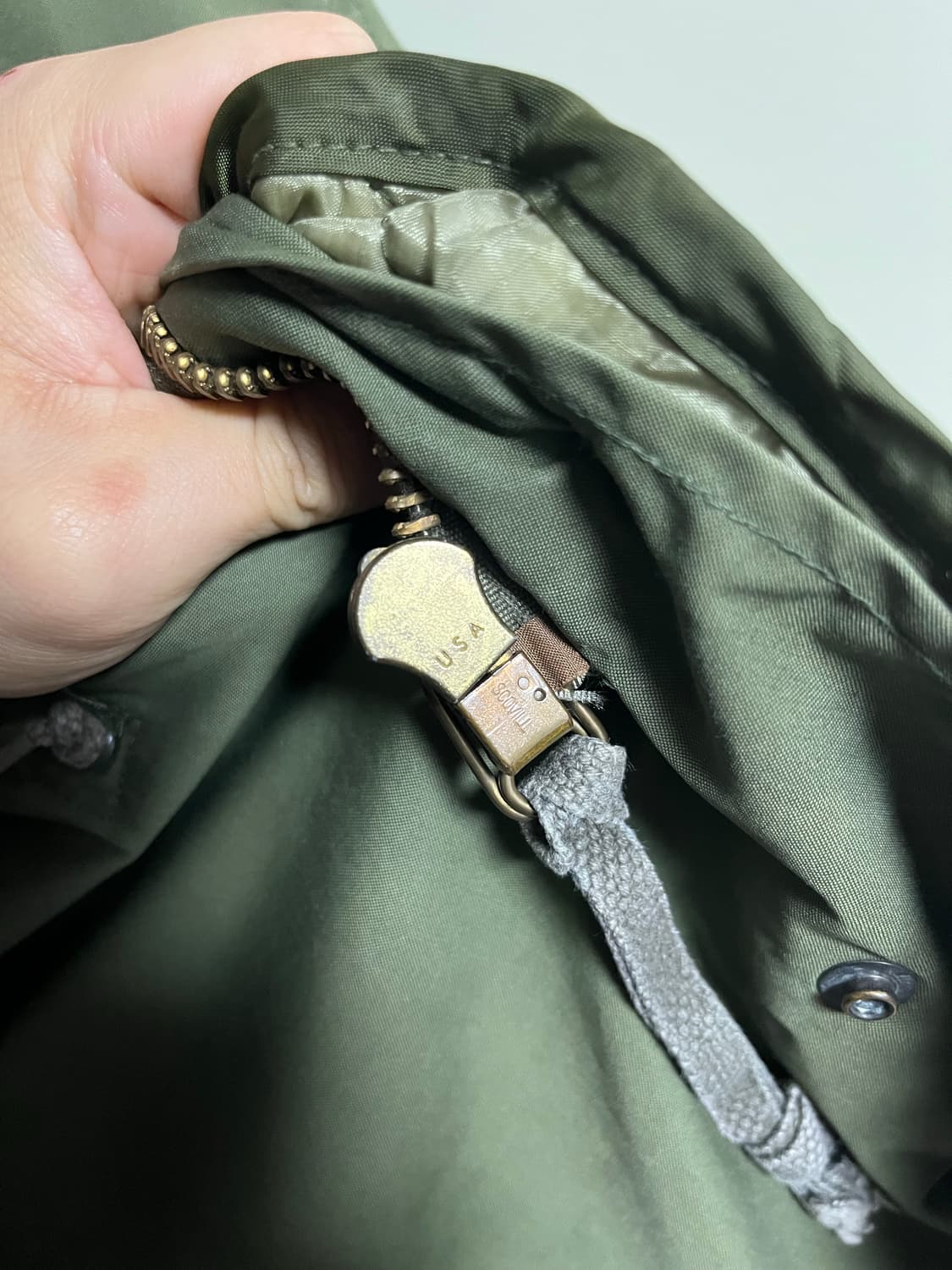 [XS] 미군 오리지널 M65 피쉬테일 파카 상품이미지6