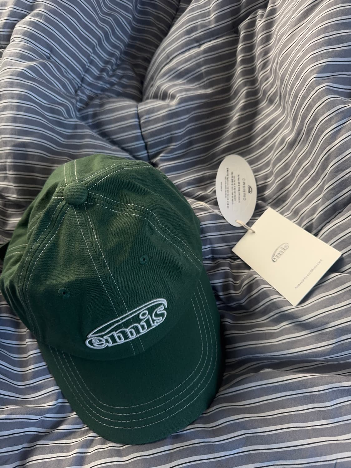 이미스 모자 볼캡 그린 상품이미지1