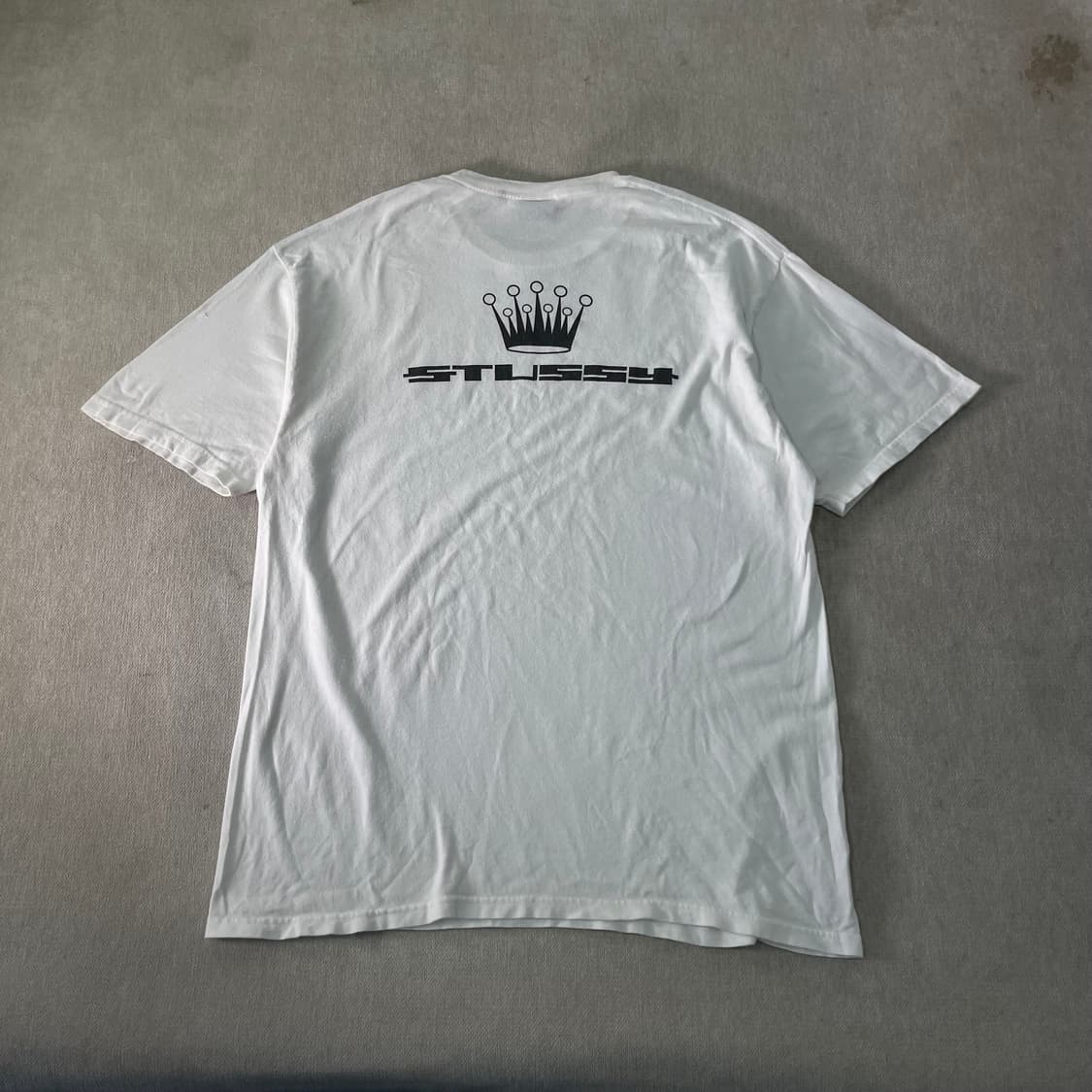 105 스투시 90s 리갈 크라운 반팔 티셔츠 상품이미지1