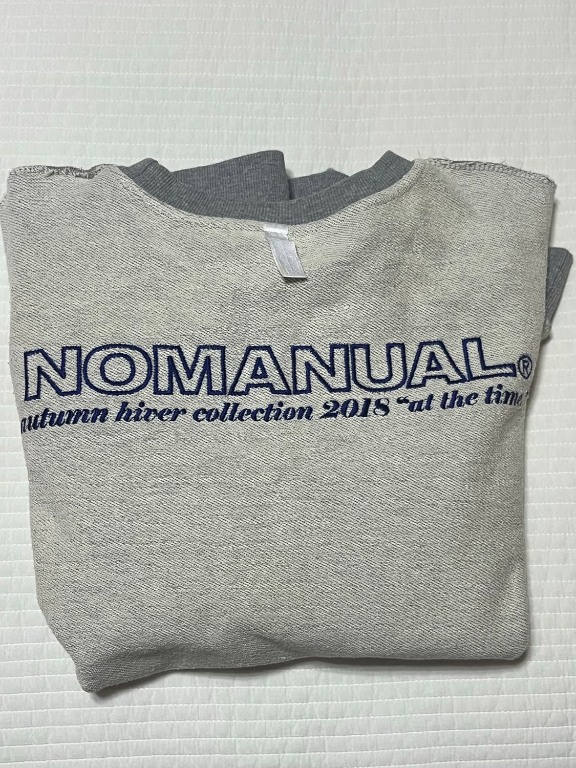 노매뉴얼 맨투맨 L 상품이미지2