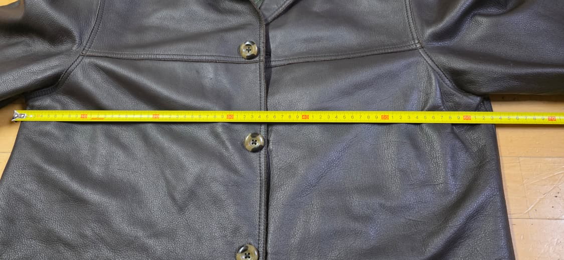 에디바우어 레더카코트 다크브라운 xl 상품이미지6