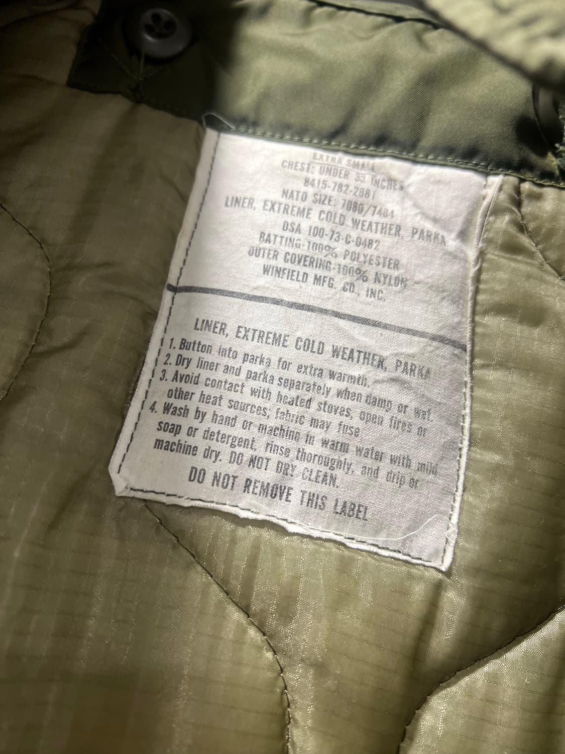 1977 M65 피쉬테일 오리지날 D.P.S.C 상품이미지9