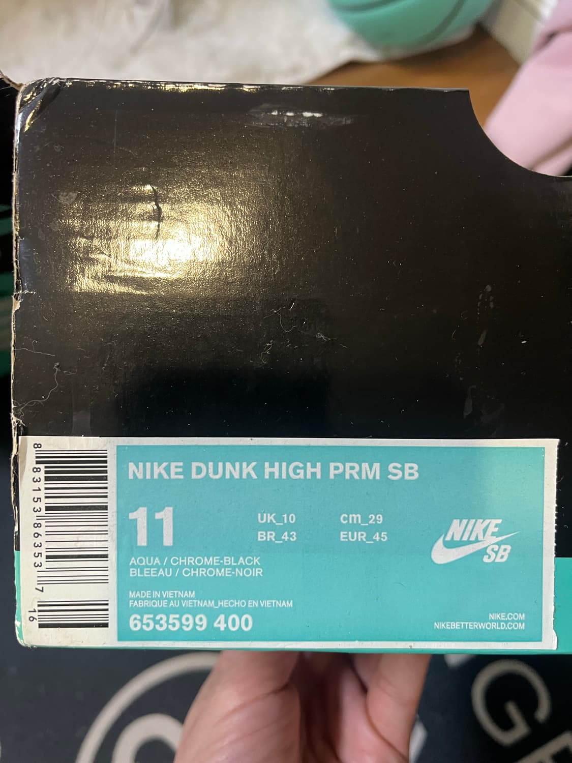 Nike sb dunk 나이키 sb덩크하이 다이아몬드 서플라이 상품이미지6